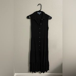 FISHBOWL black midi dress